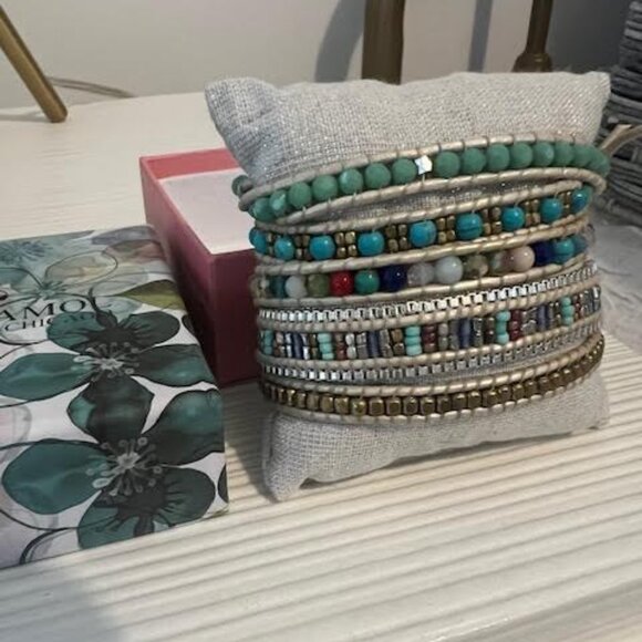 NEW Nakamol Beaded Wrap Bracelet - Picture 4 of 8